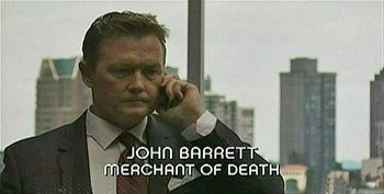 Photo of Robert Patrick playing Burn Notice TV character John Barrett